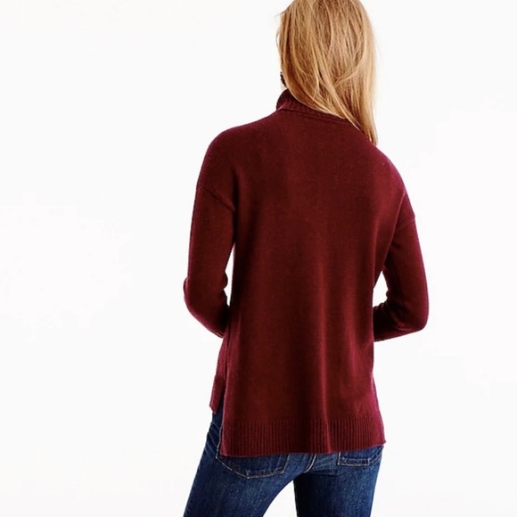 J. Crew Relaxed Wool Turtleneck - Picture 2 of 6